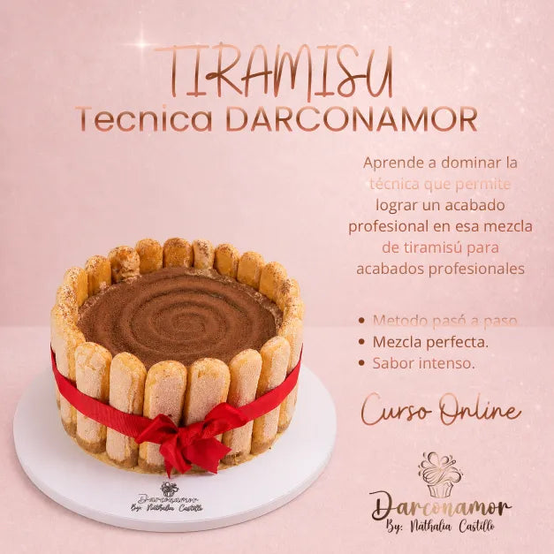 Tiramisú al estilo Darconamor